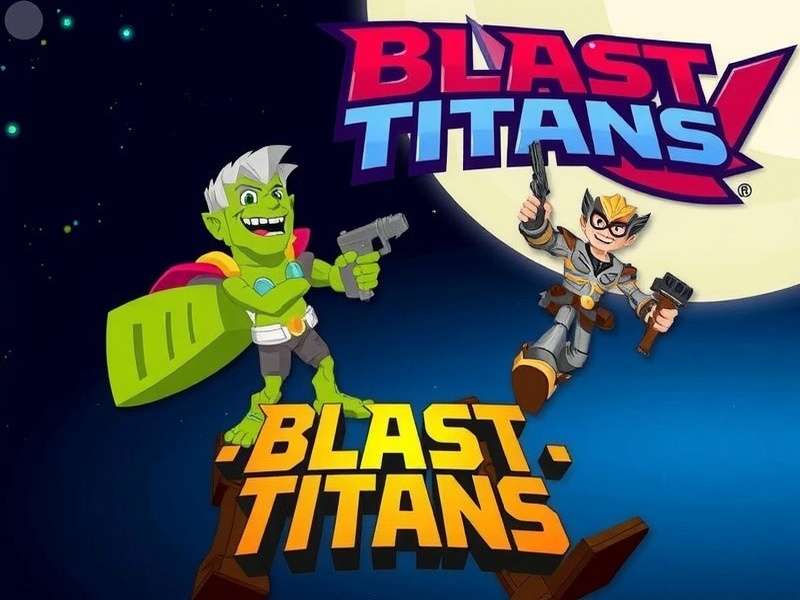 Blast Titans Explosive Action Gameplay Blast Titans Game Hero Image